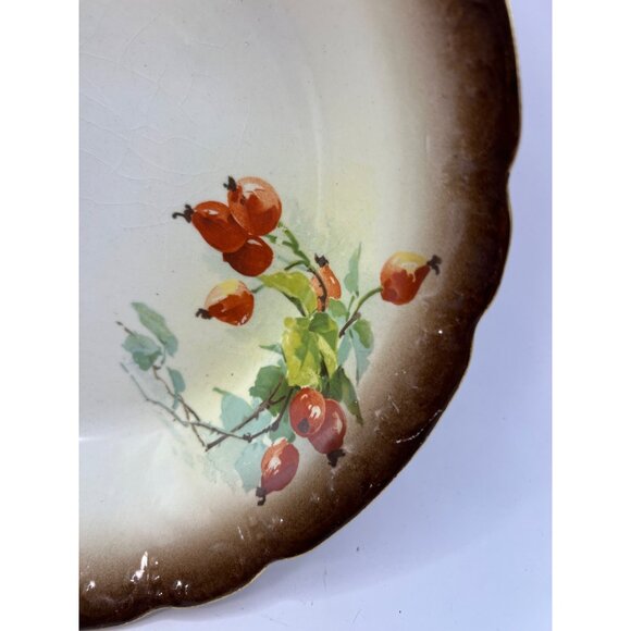 1890's Warwick China Serving Bowl No Chips - Picture 3 of 8